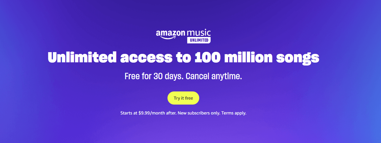 Image for Amazon Music Unlimited